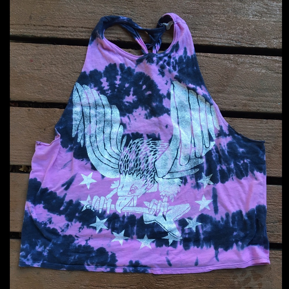 Cute tie dye tank top 💜